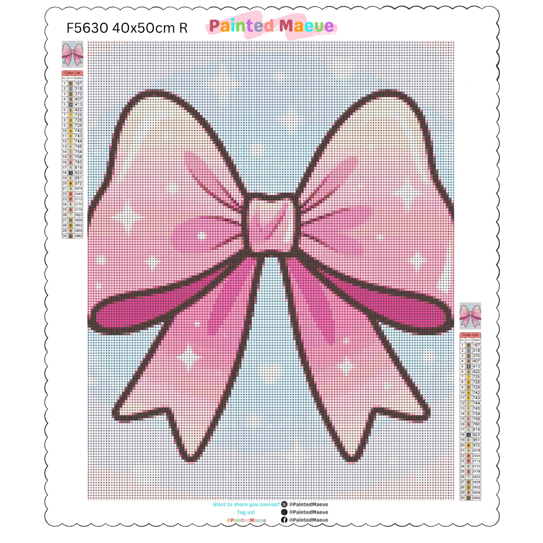 Maeve’s Ribbon: Diamond Painting Collection