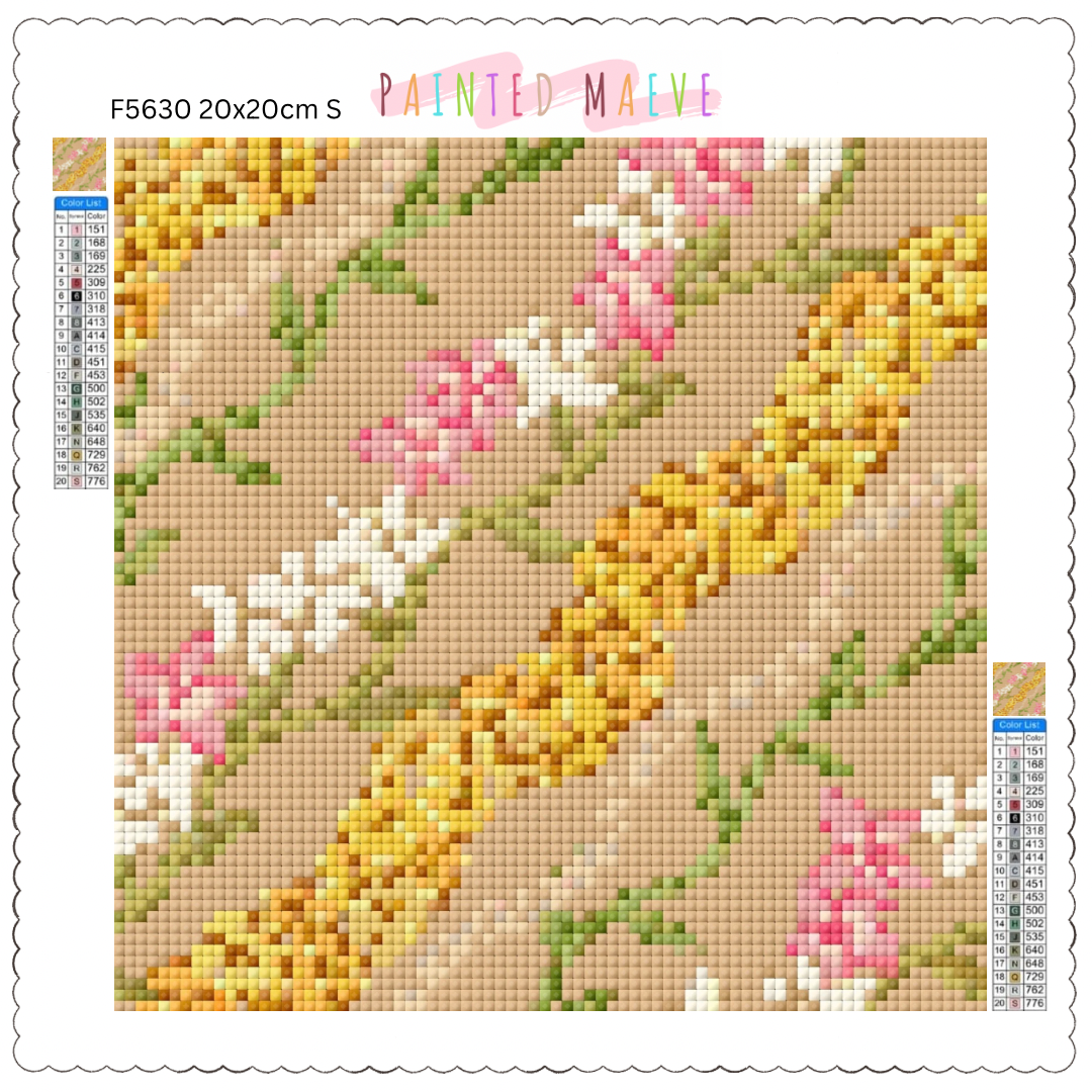 Pikake, Puakenikeni & Plumeria: Diamond Painting Collection