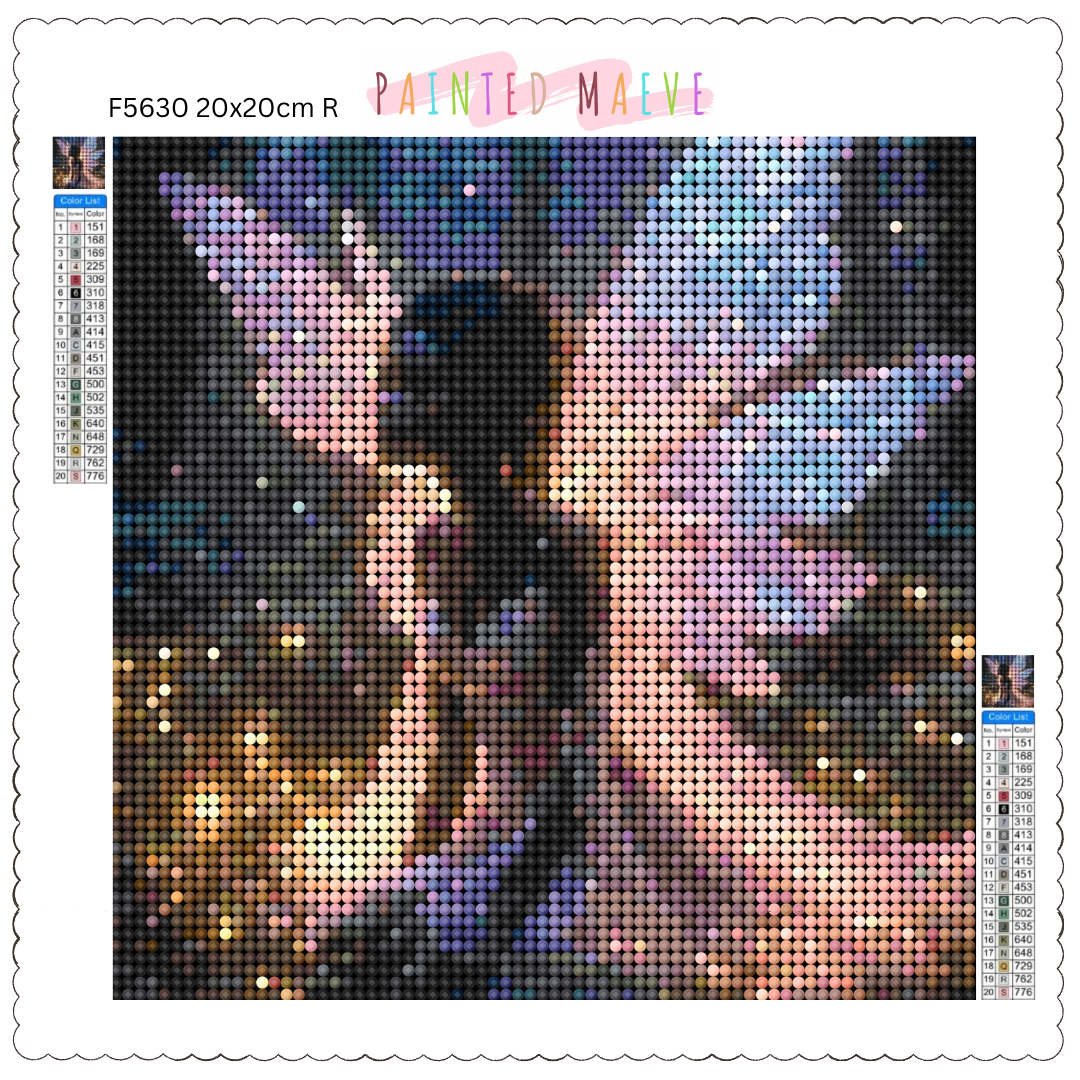 Glimmering Fairy Soul: Diamond Painting Collection