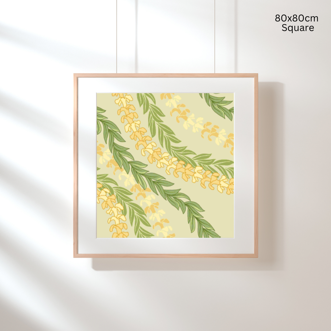 Puakenikeni Lei: Diamond Painting Collection