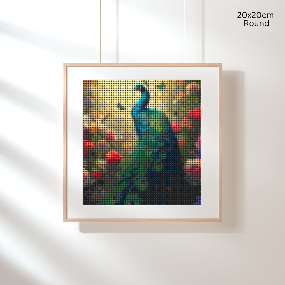 Regal Plumage: Diamond Painting Collection