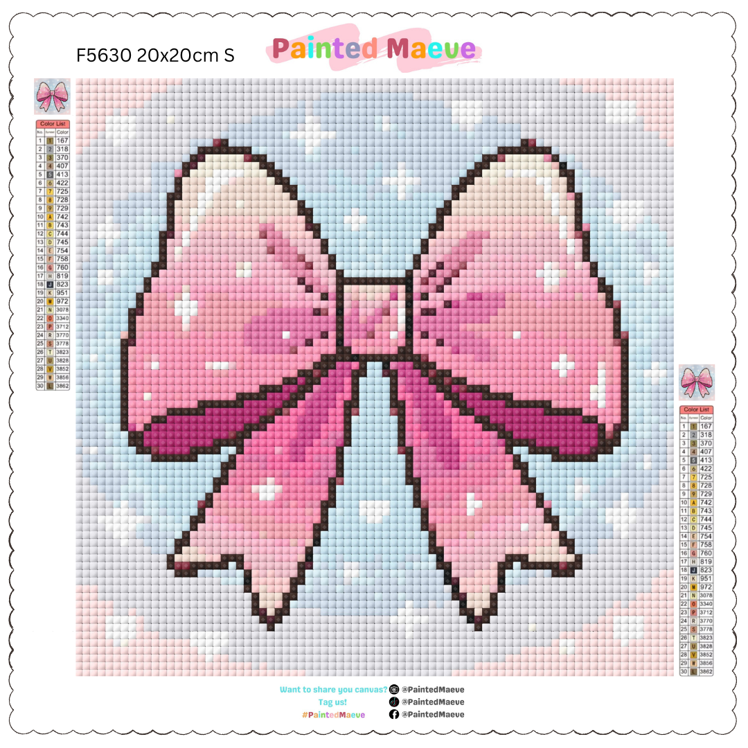 Maeve’s Ribbon: Diamond Painting Collection