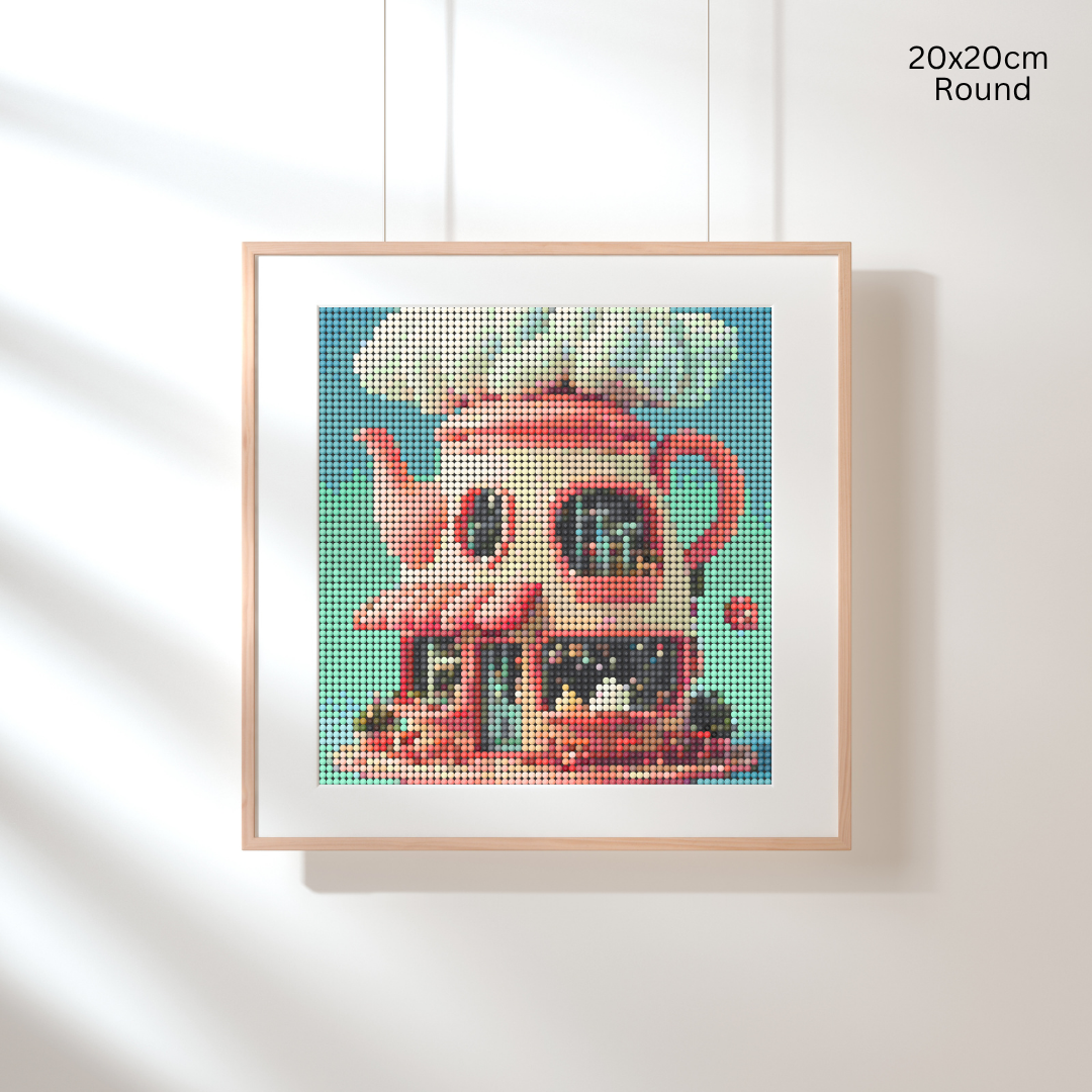 Tea Time Cafe: Diamond Painting Collection