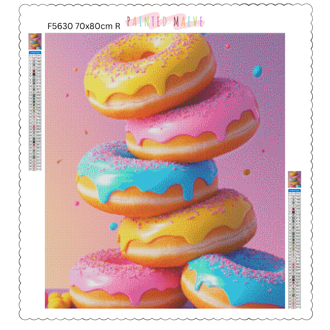Donut Delight: Diamond Painting Collection