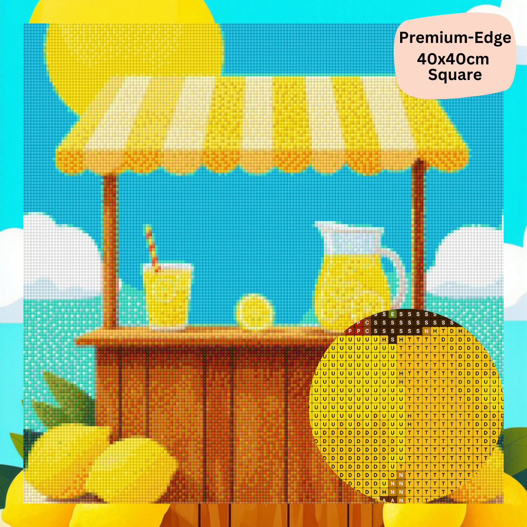 Lemonade Stand: Diamond Painting Collection