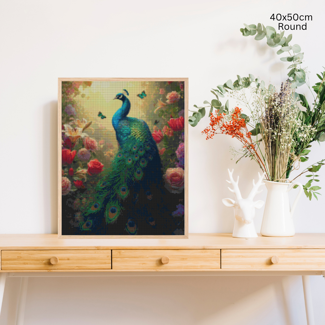 Regal Plumage: Diamond Painting Collection