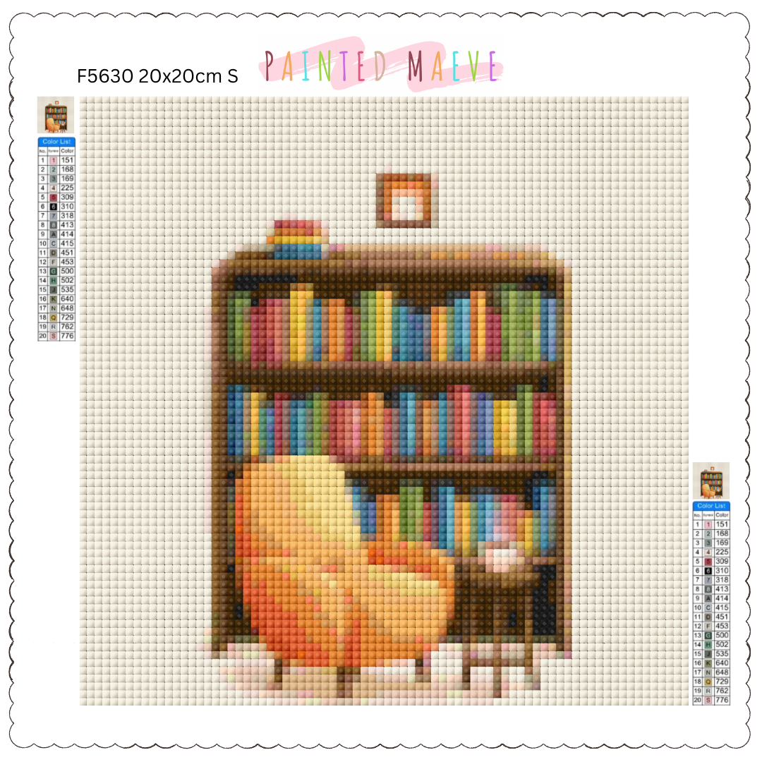 Chapters and Comfort: Diamond Painting Collection