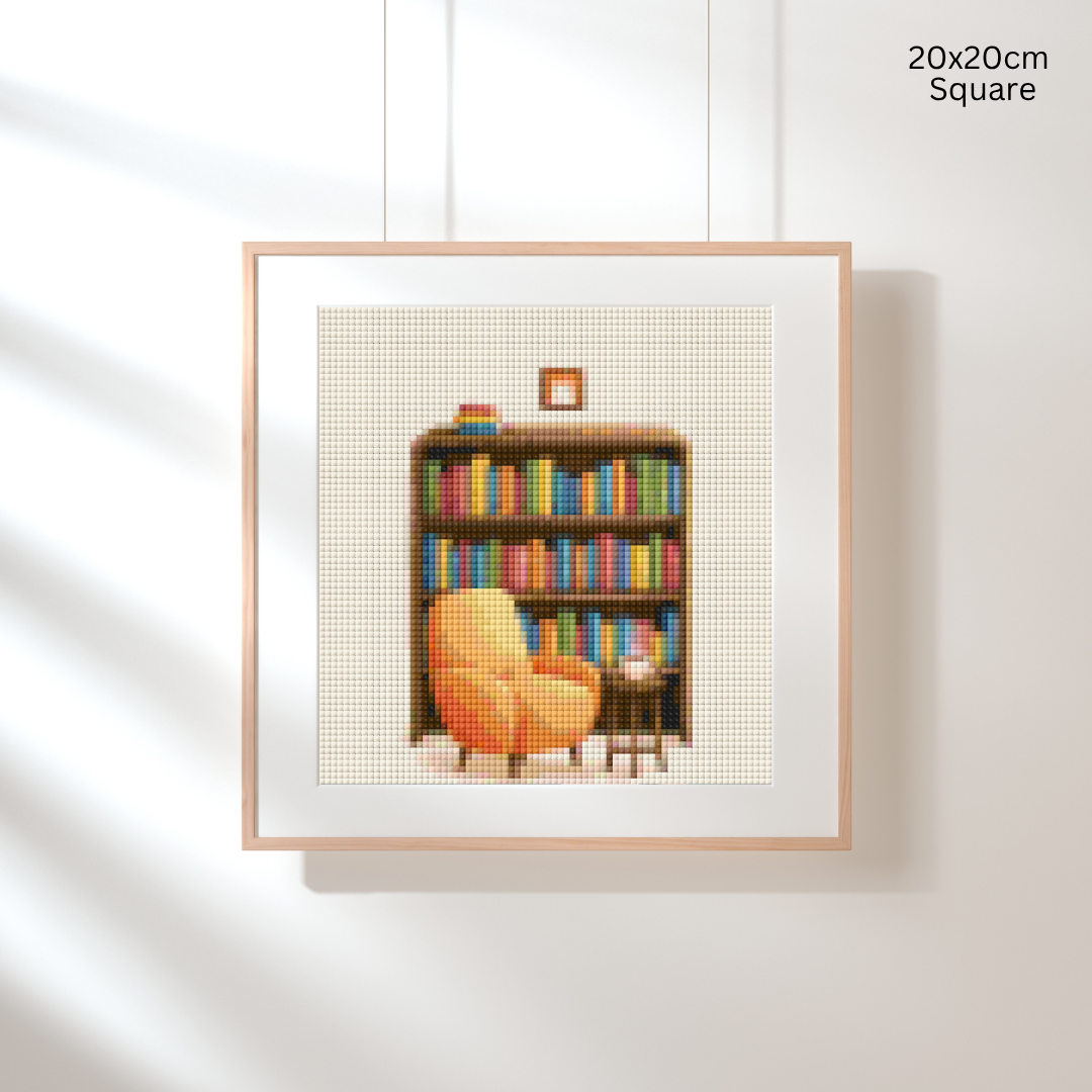 Chapters and Comfort: Diamond Painting Collection