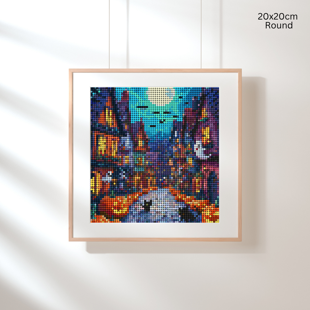 Town of Halloween: Diamond Painting Halloween Collection