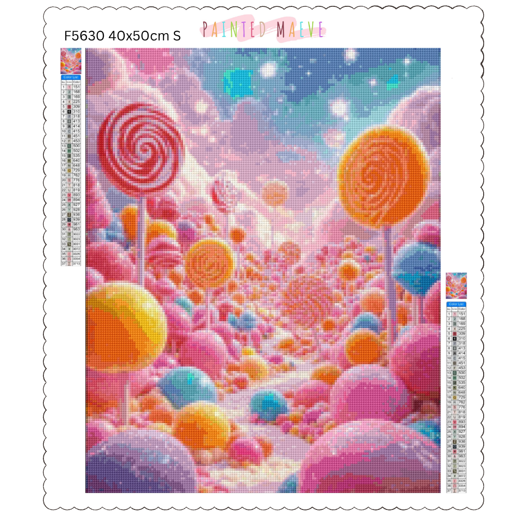 Candy Forest: Diamond Painting Collection