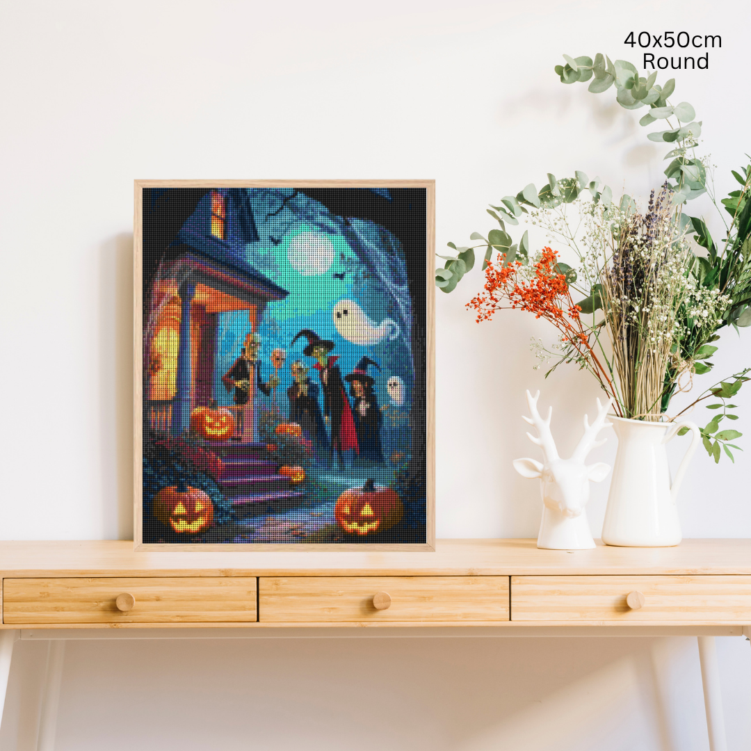 Monsters of Halloween: Diamond Painting Halloween Collection