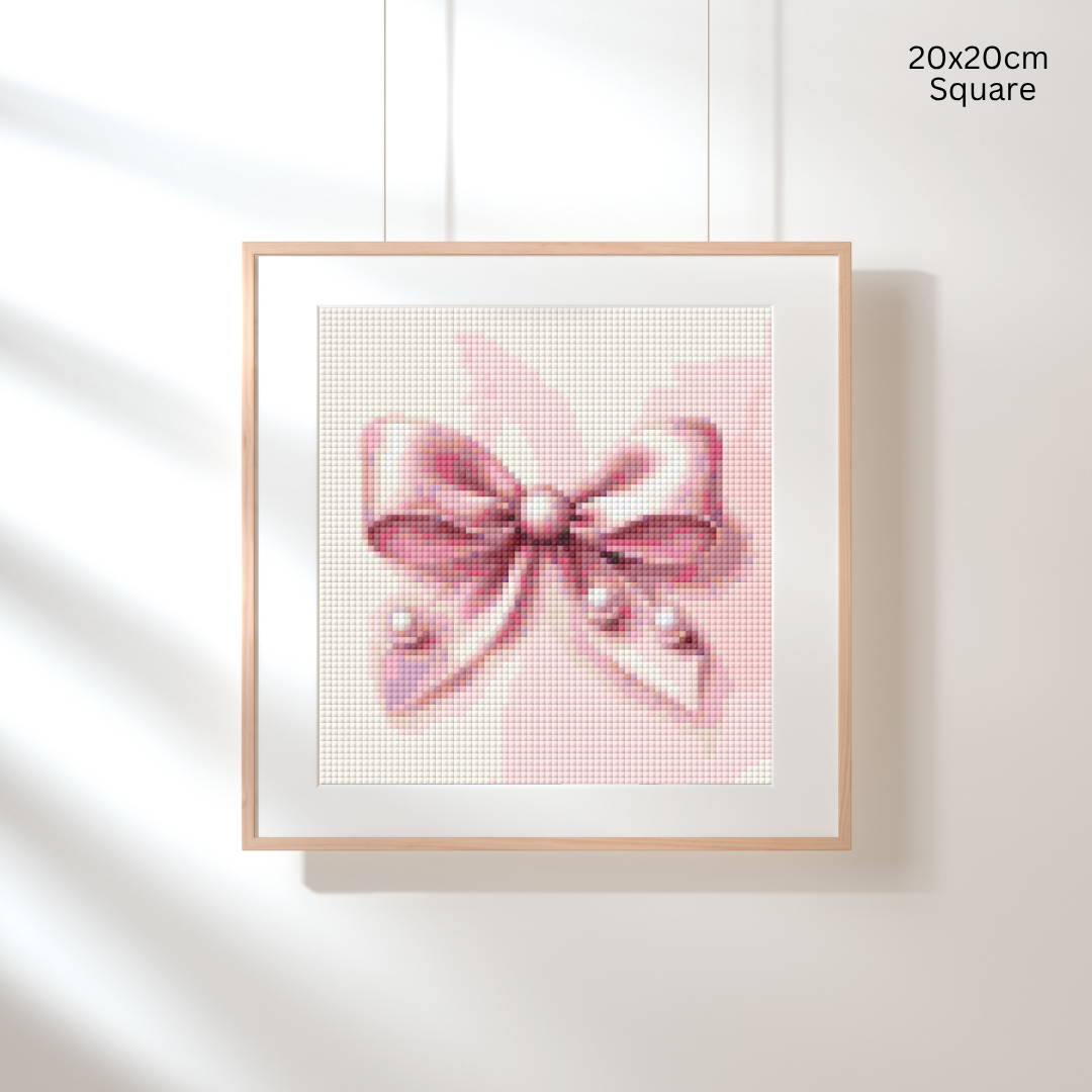 Coquette Bow: MINI Diamond Painting Collection