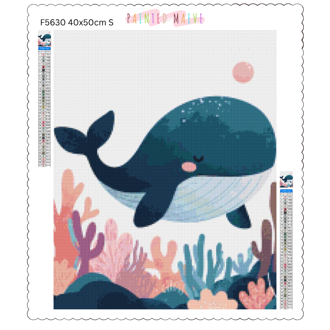 Oh Whale: Diamond Painting Collection