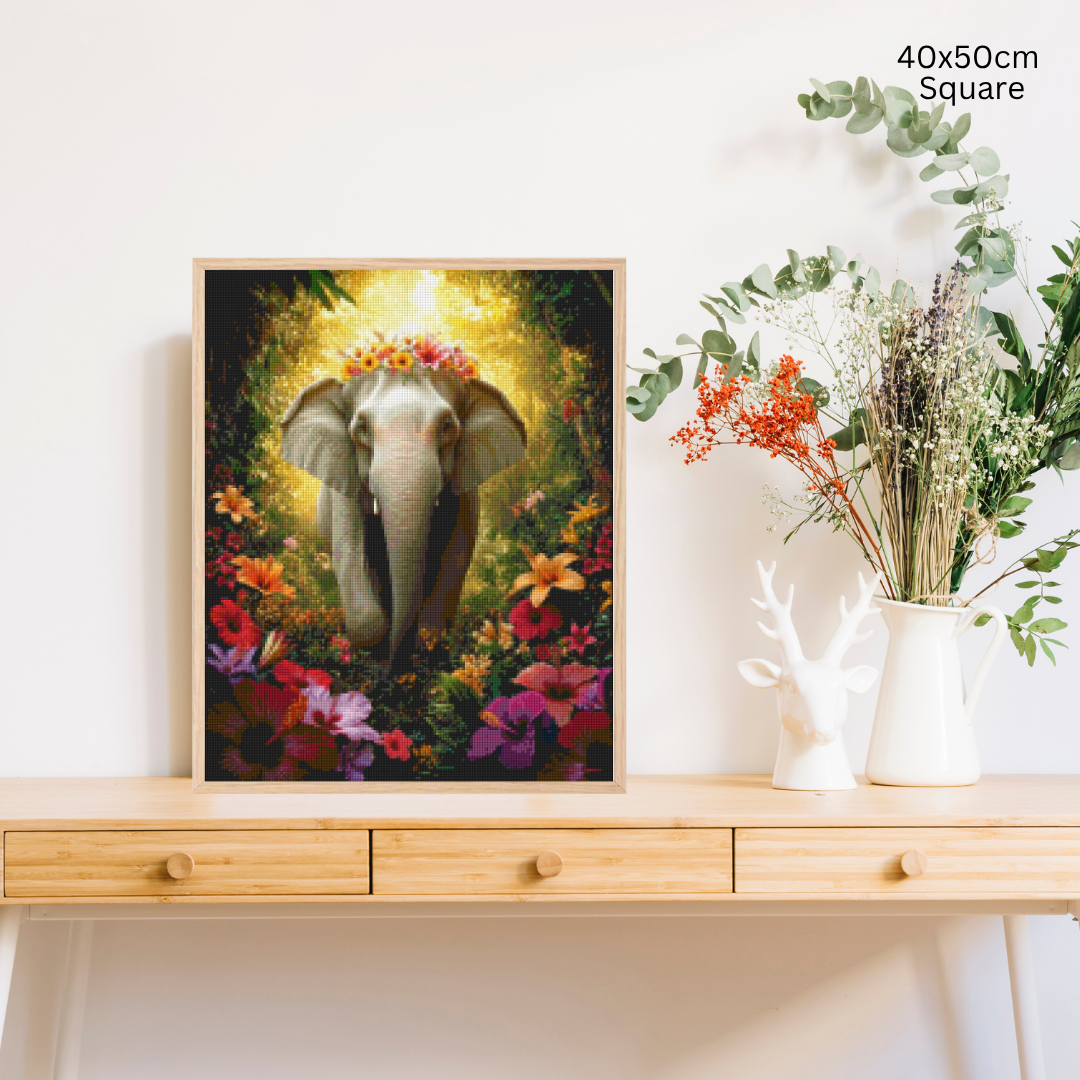 Blossoming Grace: Diamond Painting Collection