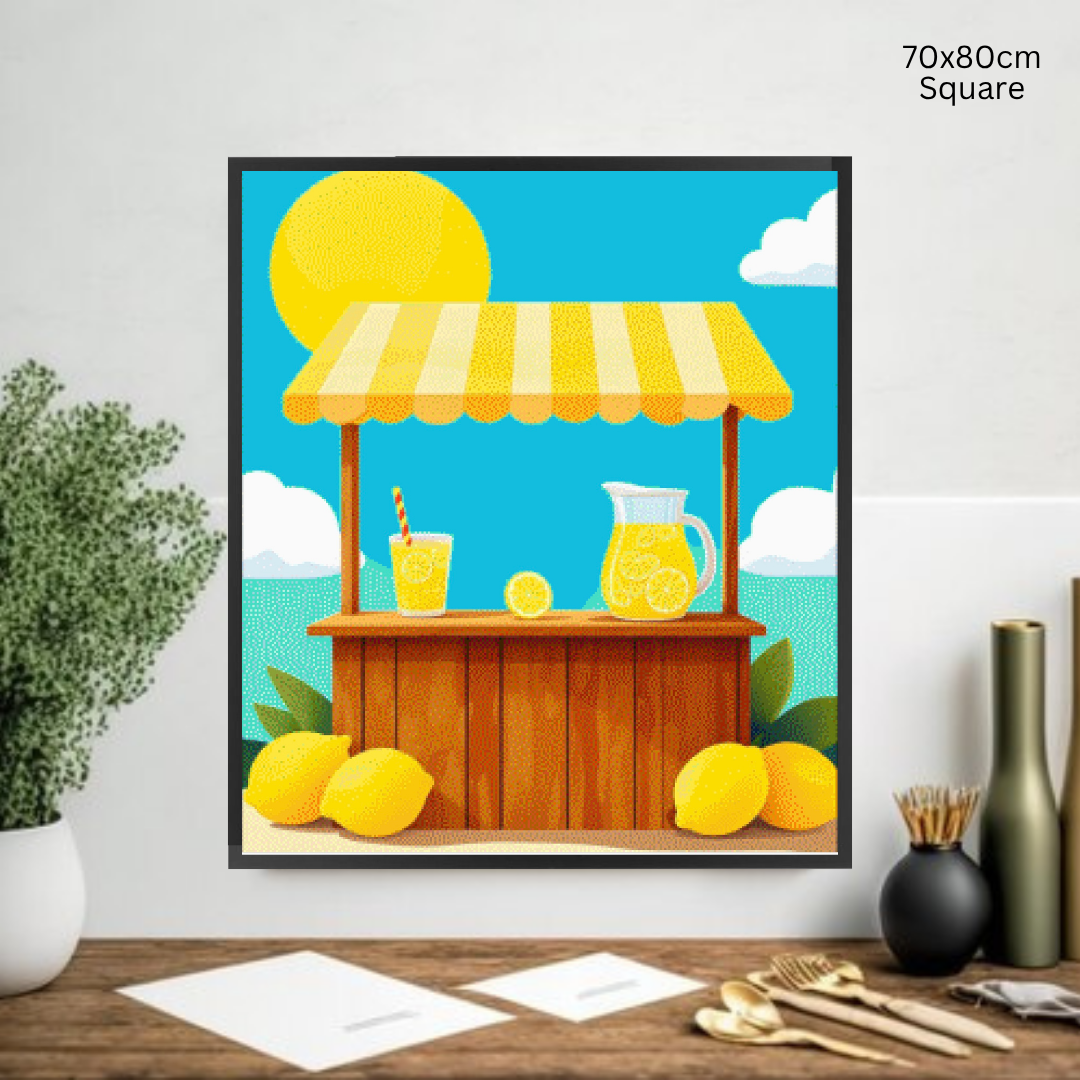 Lemonade Stand: Diamond Painting Collection