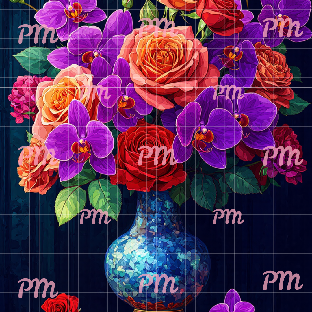 Timeless Bouquet: Diamond Painting Collection