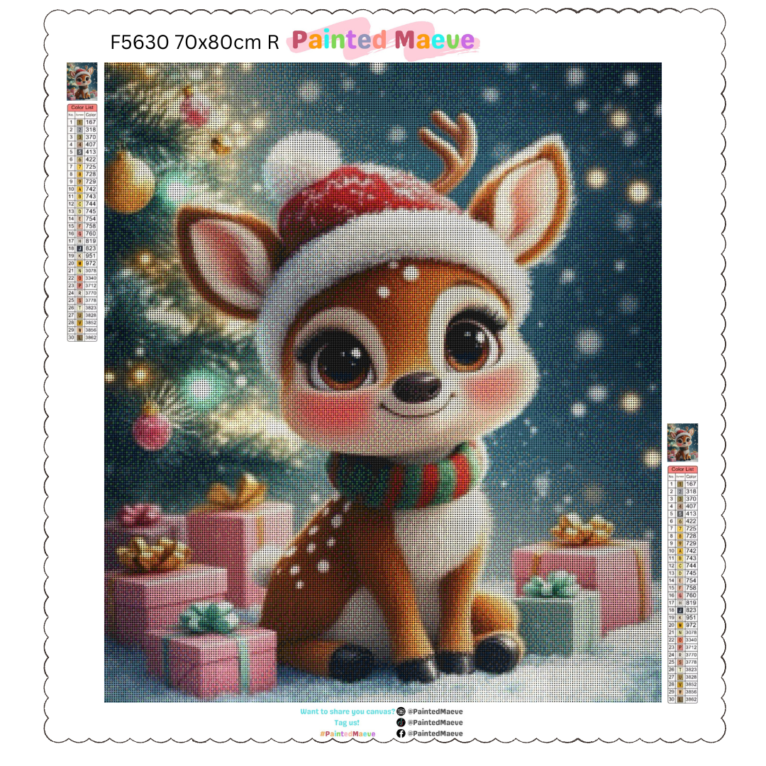Gifts, Lights & Antlers: Diamond Painting Christmas Collection
