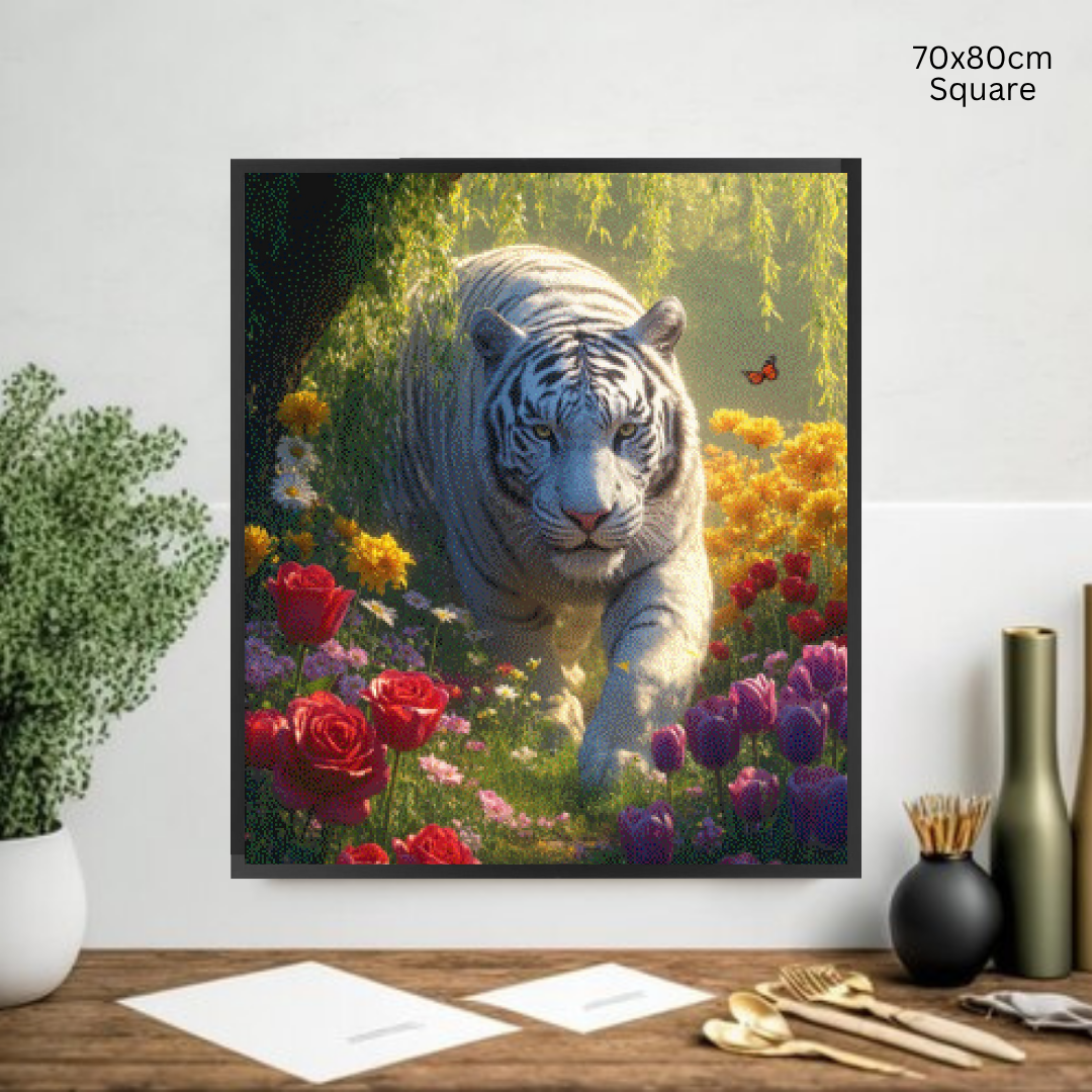 Tigress of Tranquility: Diamond Painting Collection