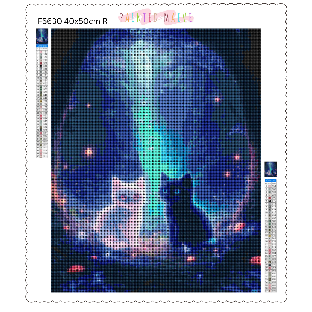 Enchanted Purradise: Diamond Painting Collection