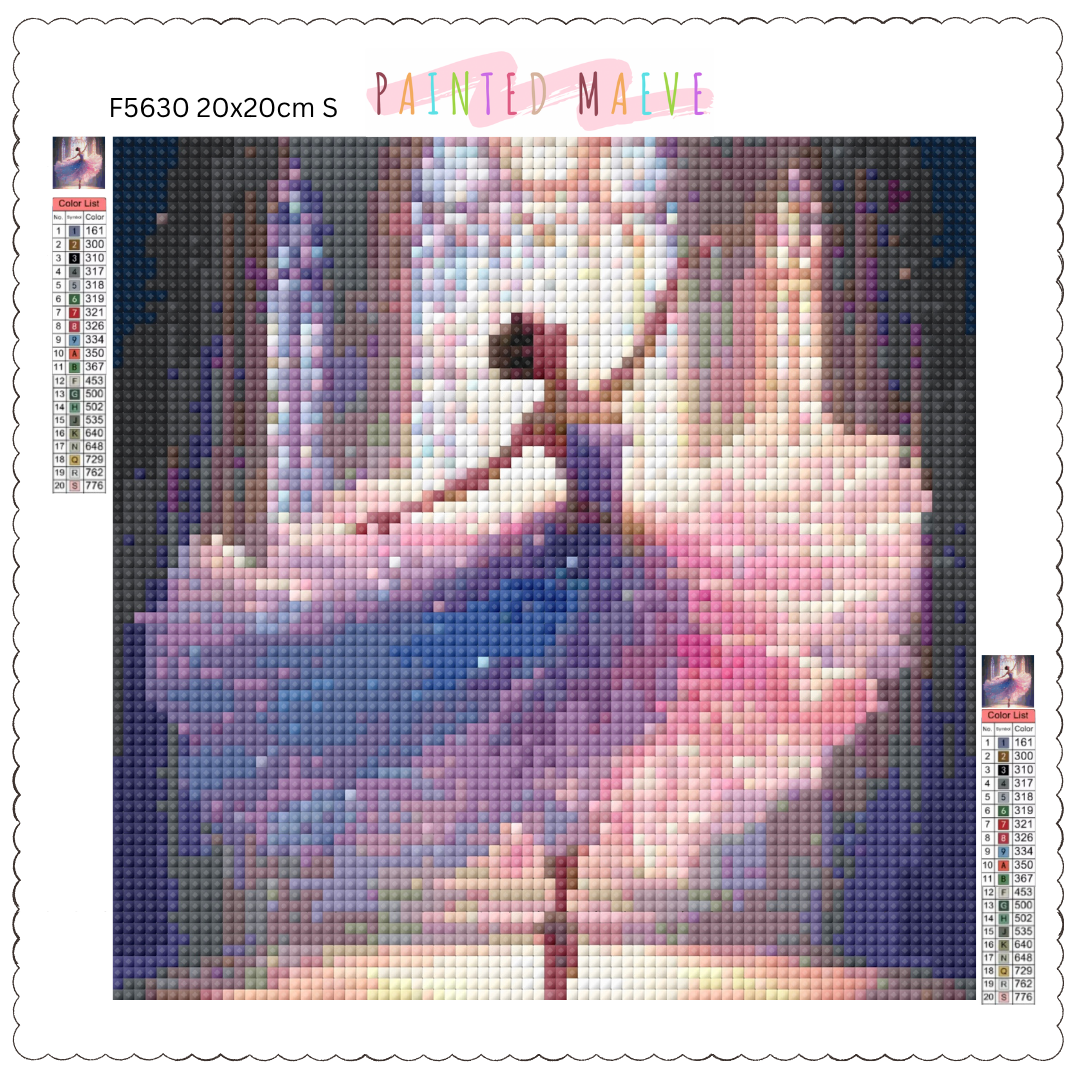 Stained Glass Relevé: Diamond Painting Collection