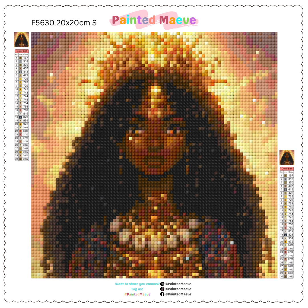 African Beauty: Diamond Painting Collection