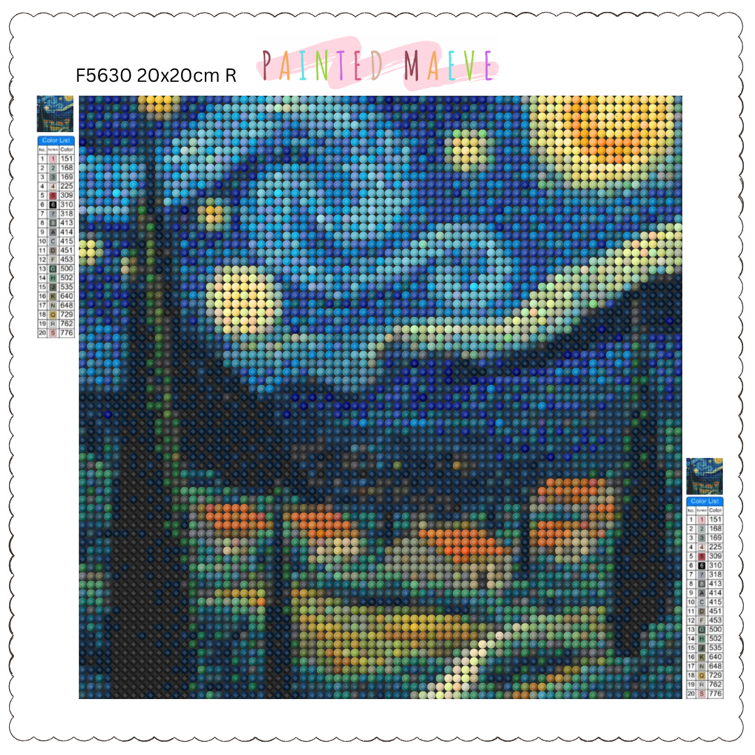 VG Inspired Strokes 1: Diamond Painting Collection