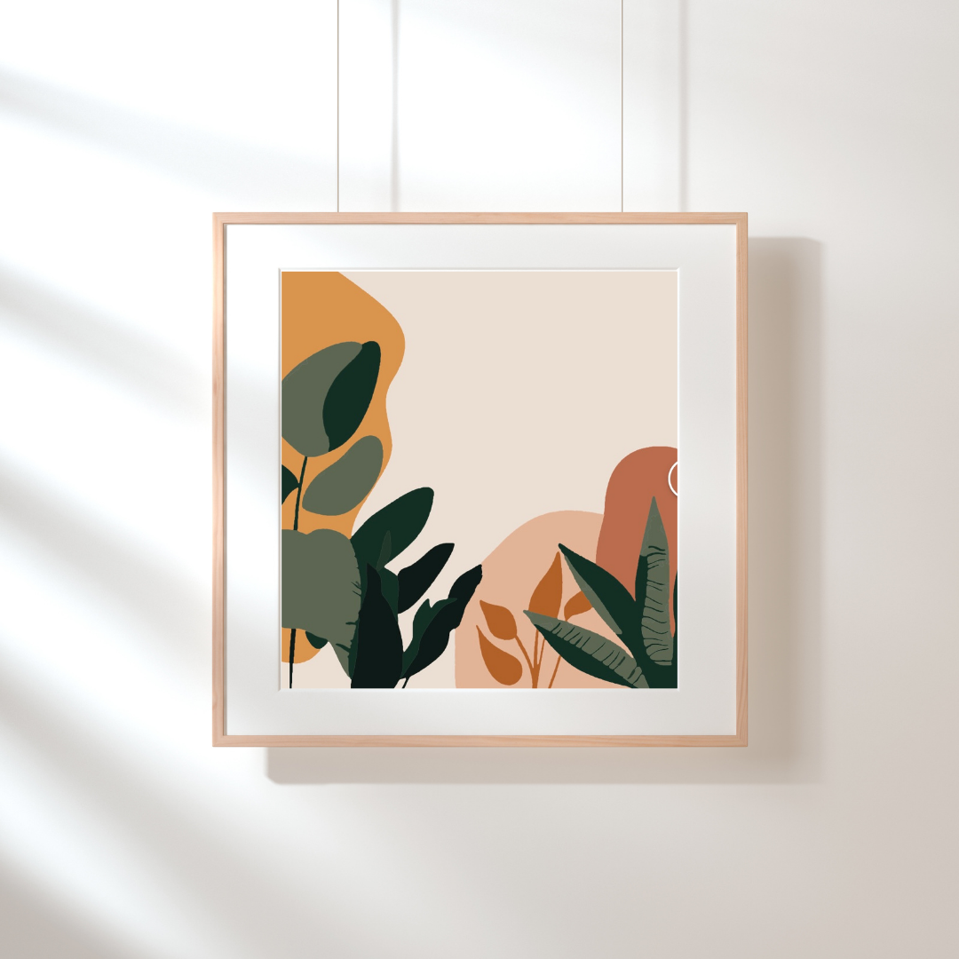 Boho Plants: Paint-by-Number Mini Collection