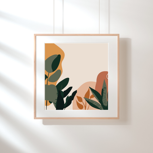 Boho Plants: Paint-by-Number Mini Collection