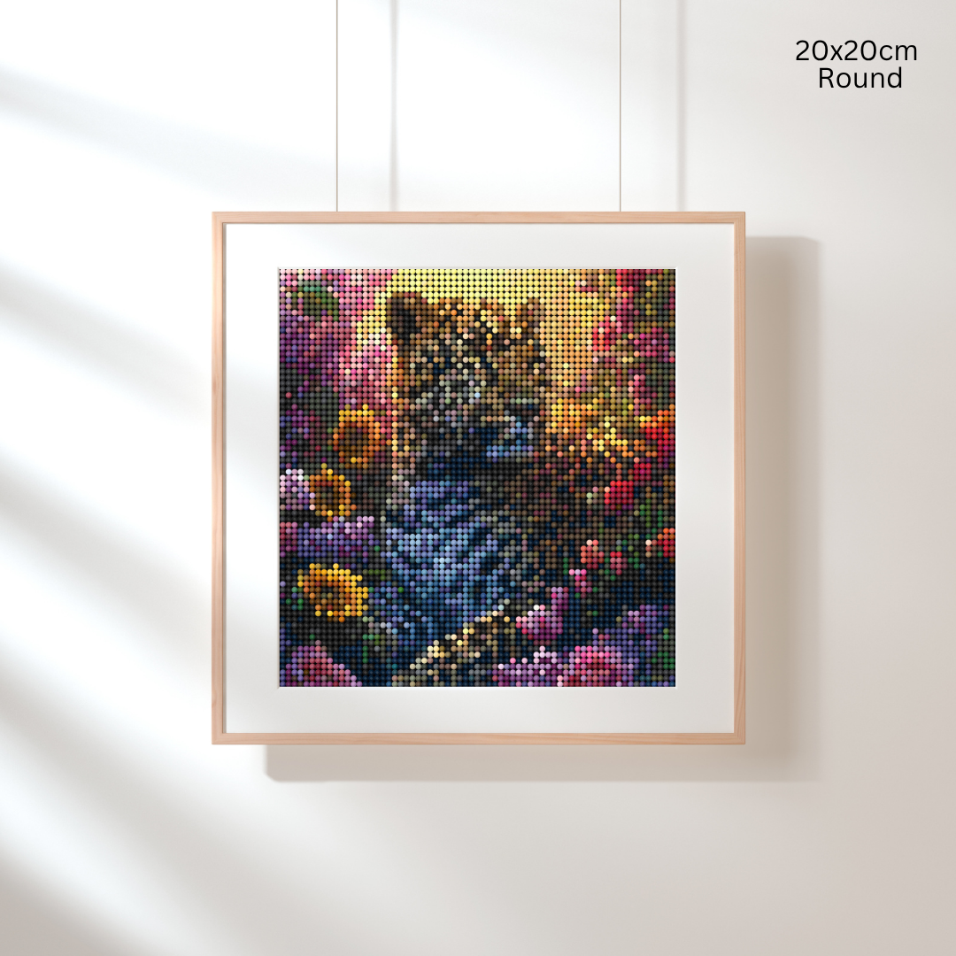 Floral Majesty: Diamond Painting Collection