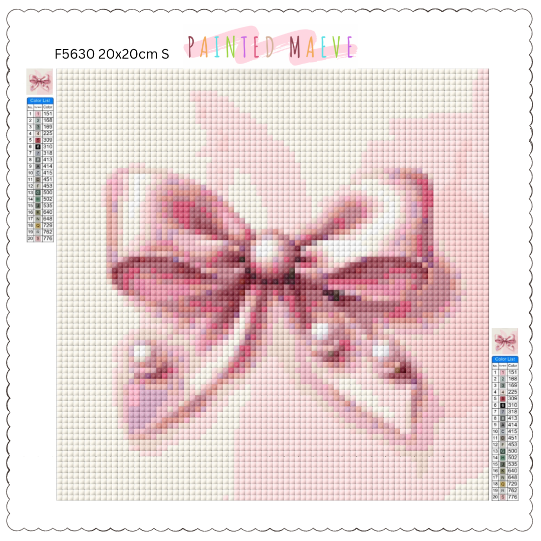 Coquette Bow: MINI Diamond Painting Collection