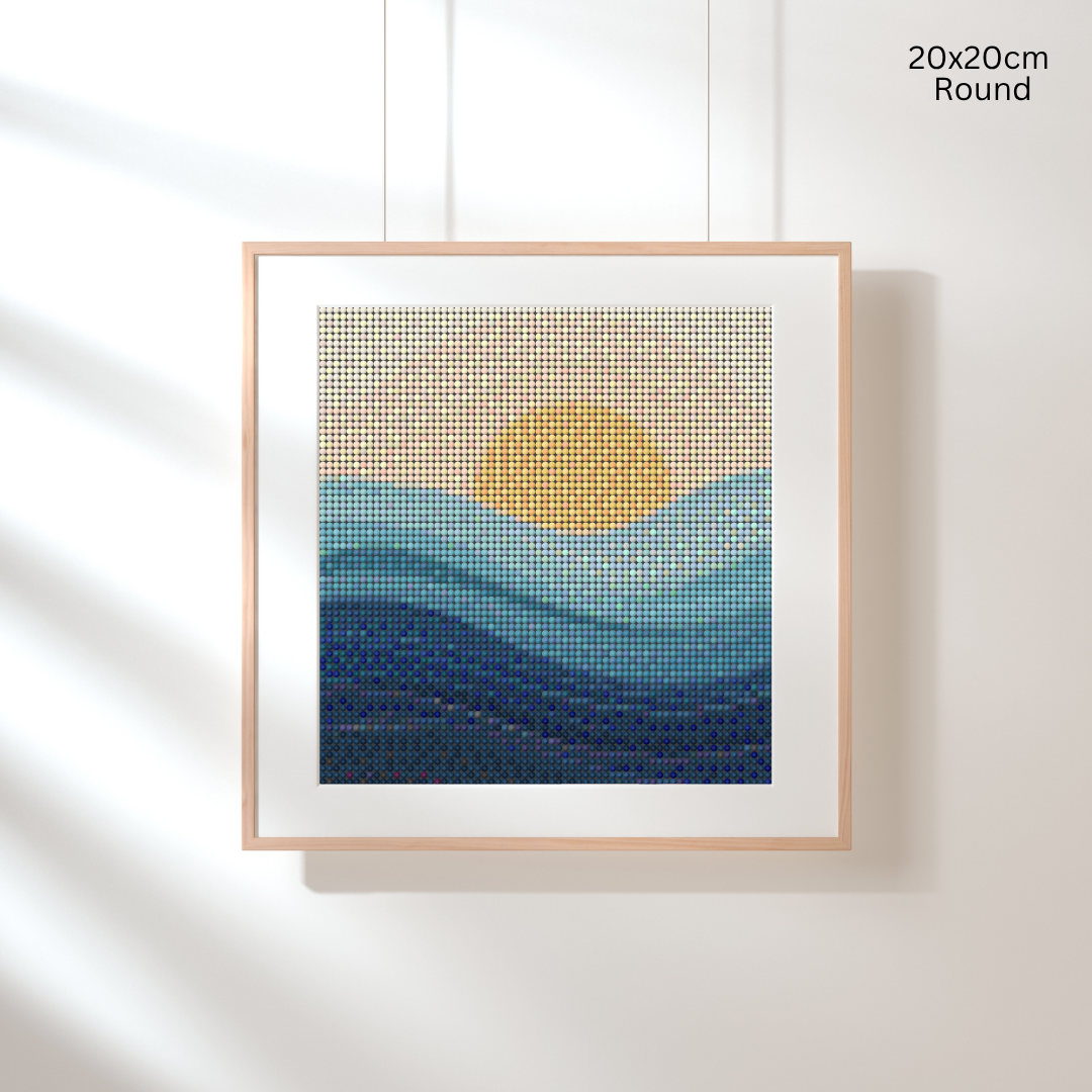 Sunny Horizon: MINI Diamond Painting Collection