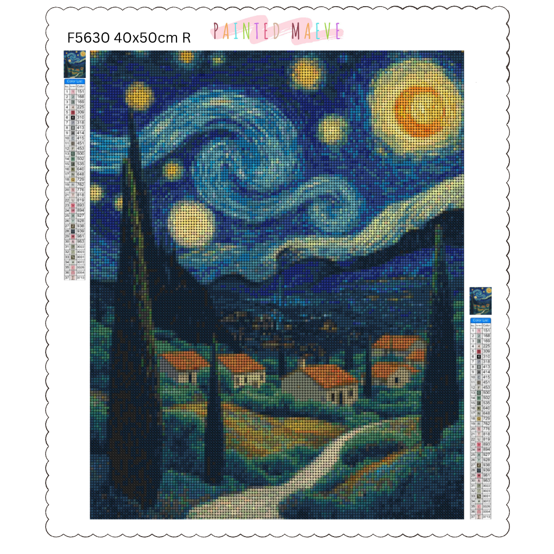 VG Inspired Strokes 1: Diamond Painting Collection