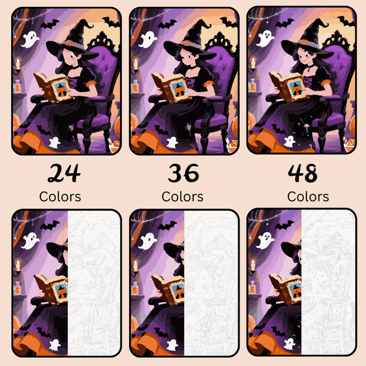 All: Paint-by-Number Collection (24/36/48 colors | No Frame)