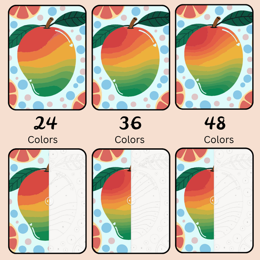 Maeve’s Mango: Paint-by-Number Collection (24/36/48 colors | No Frame)
