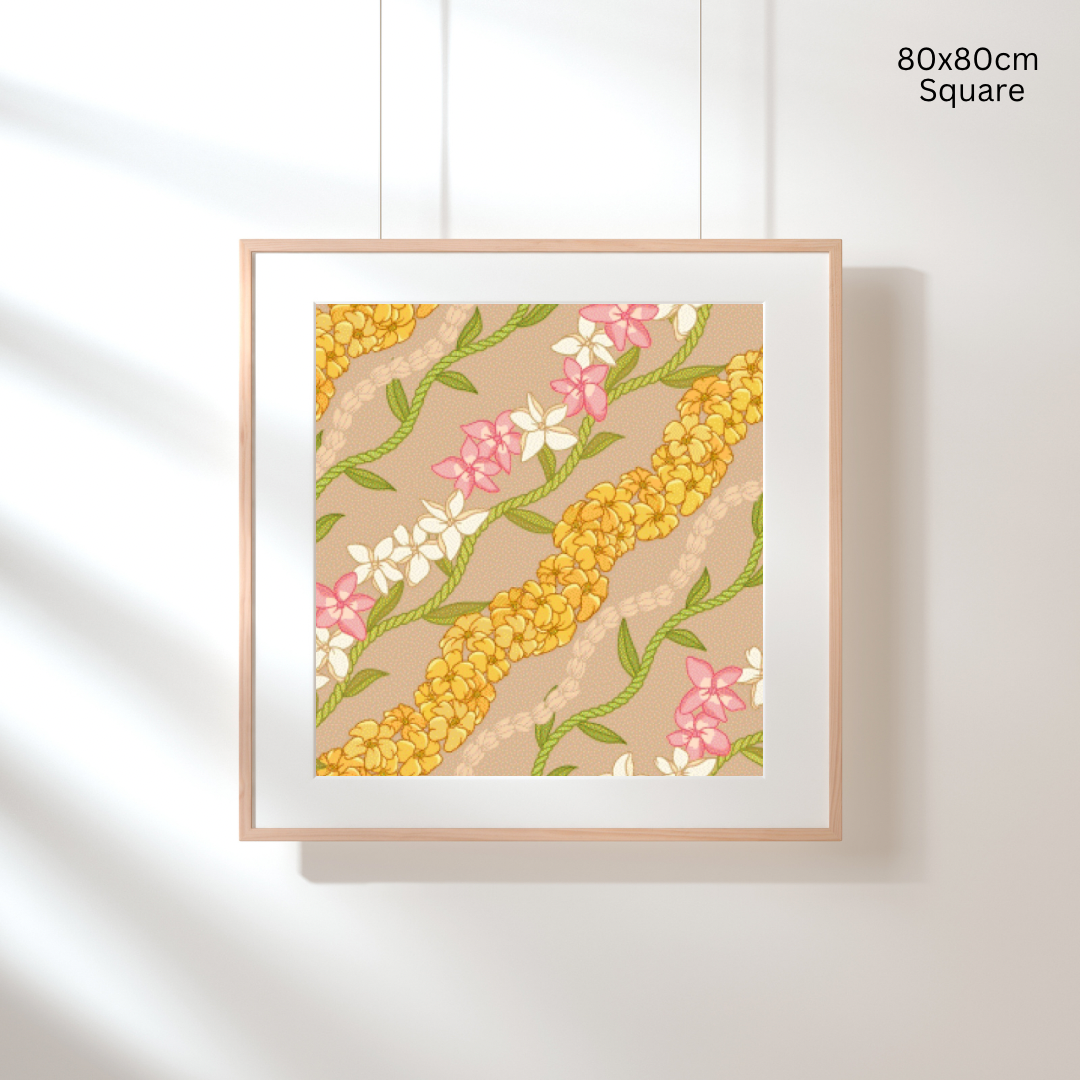 Pikake, Puakenikeni & Plumeria: Diamond Painting Collection