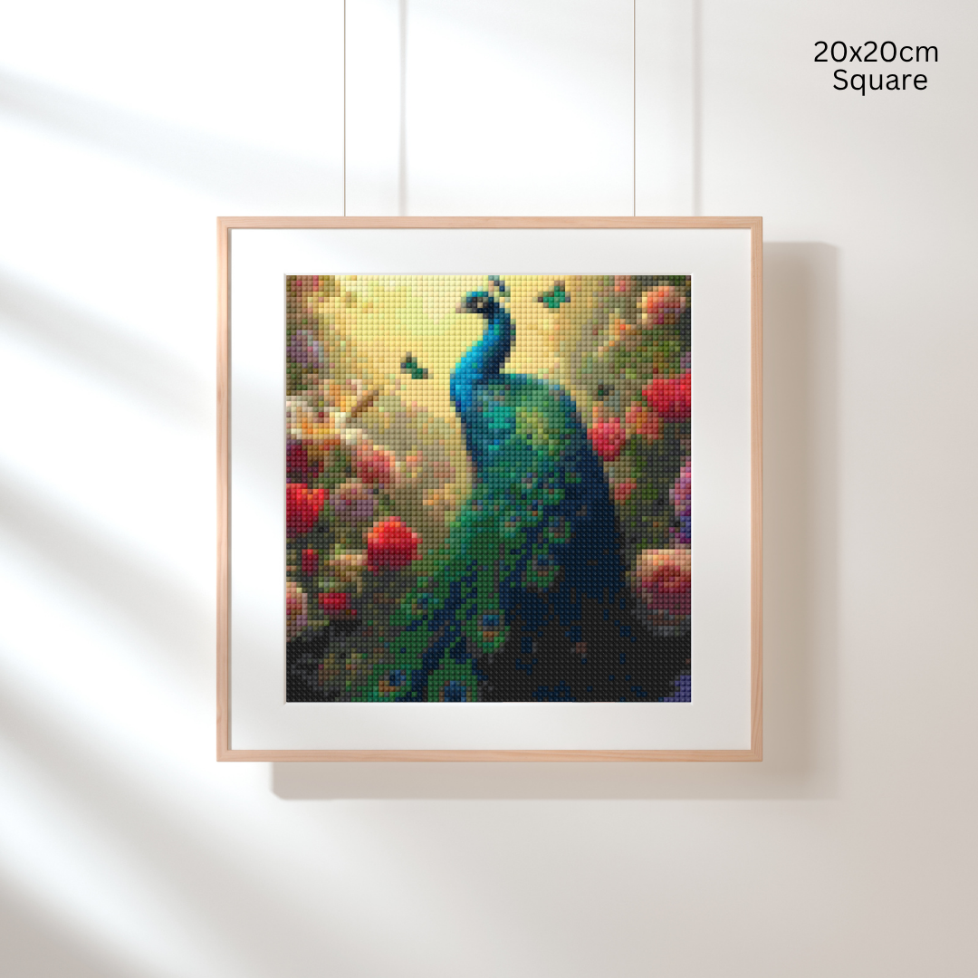 Regal Plumage: Diamond Painting Collection
