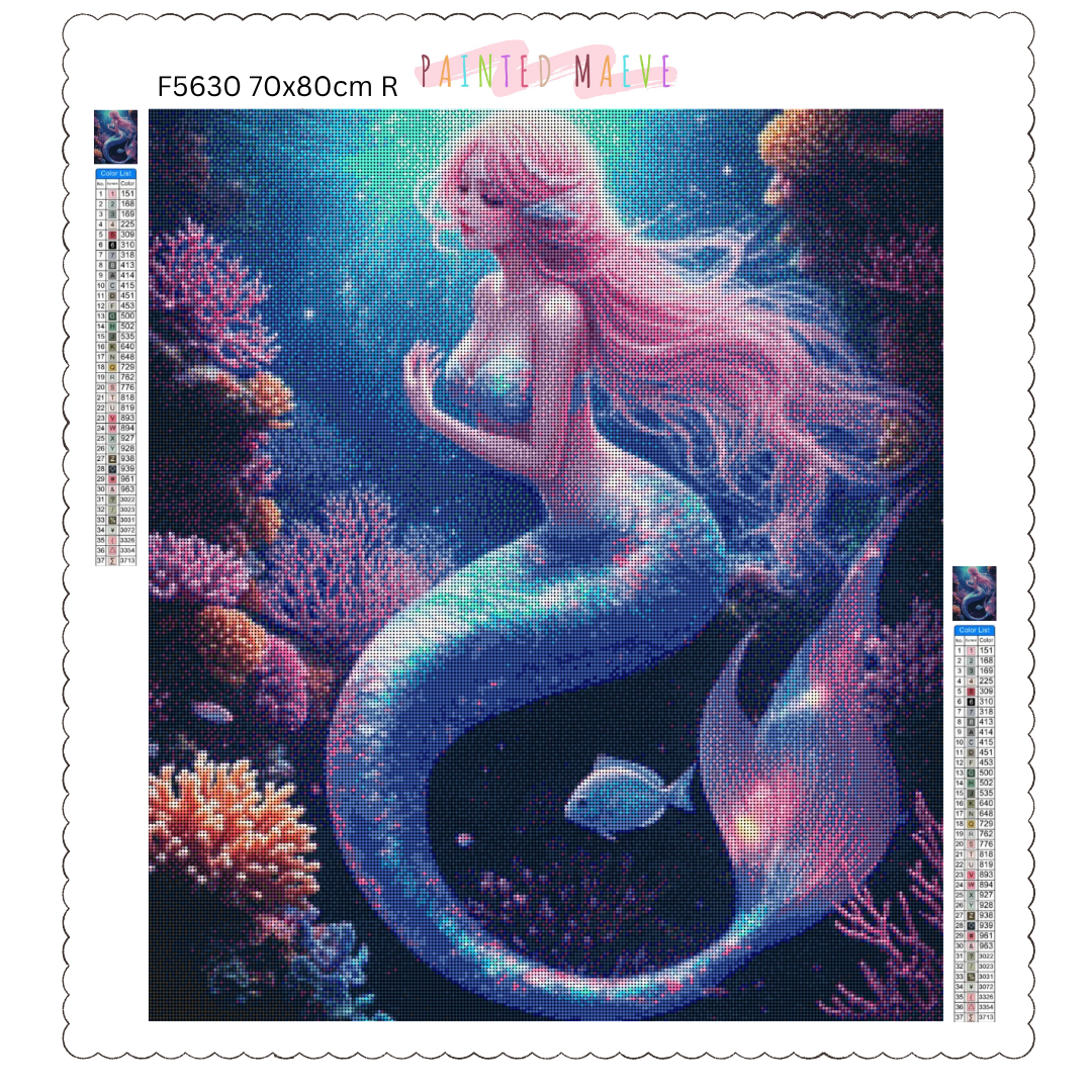 Shimmering Ocean Serenity: Diamond Painting Collection