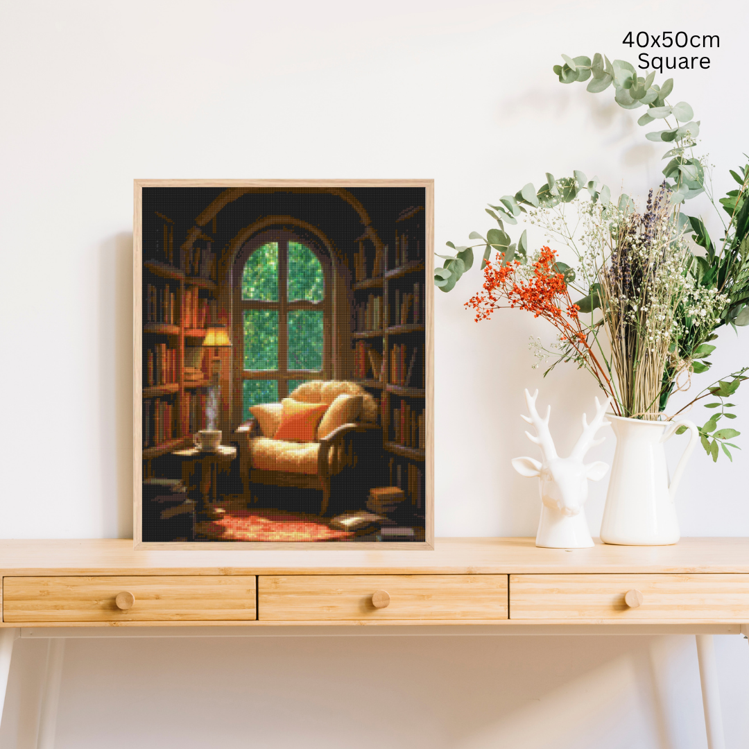 Cozy Corner Escape: Diamond Painting Collection