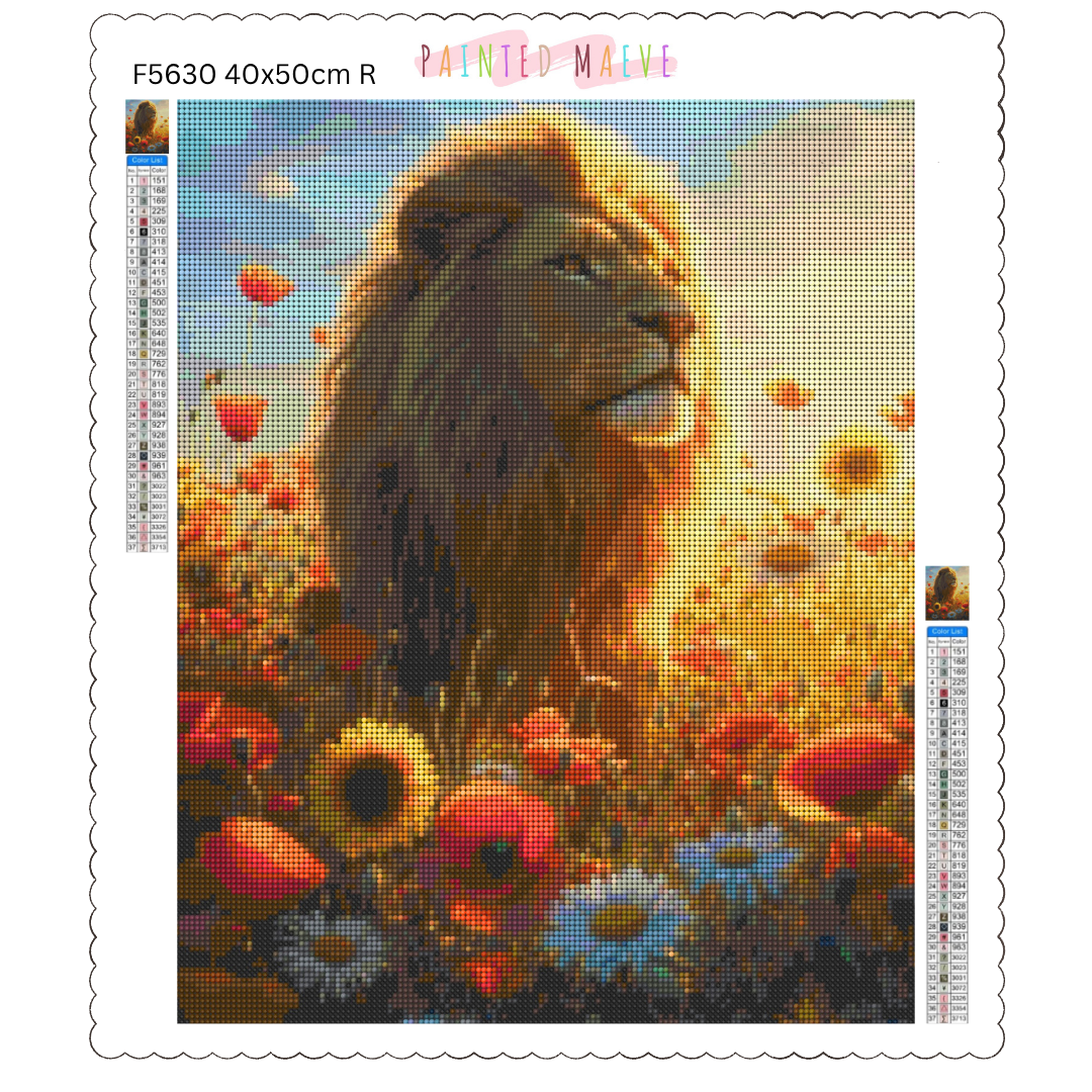 King of the Meadow: Diamond Painting Collection