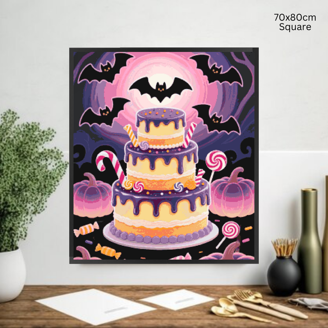 Batty for Sweets: Diamond Painting Halloween Collection
