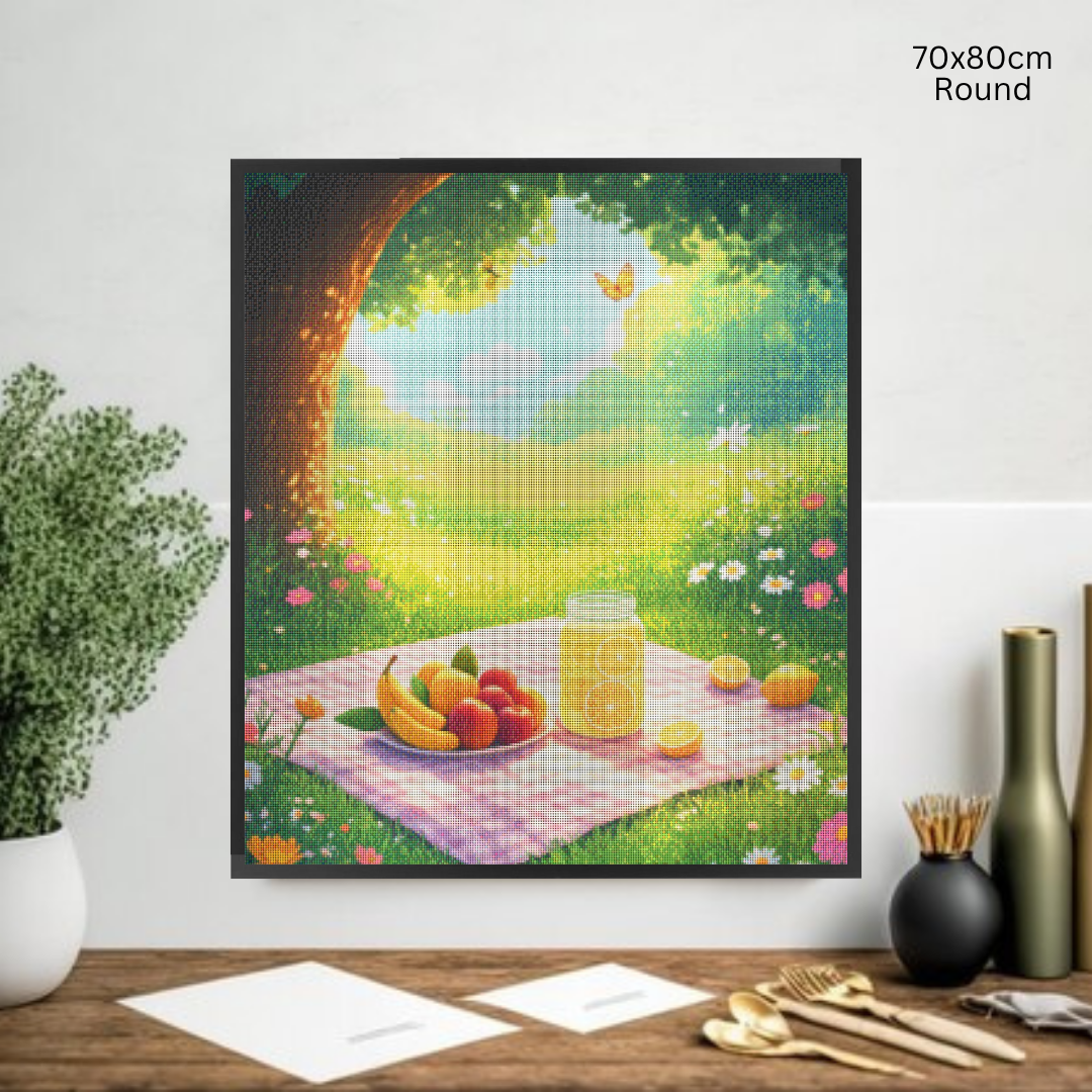 Picnic in the Meadow: Diamond Painting Collection