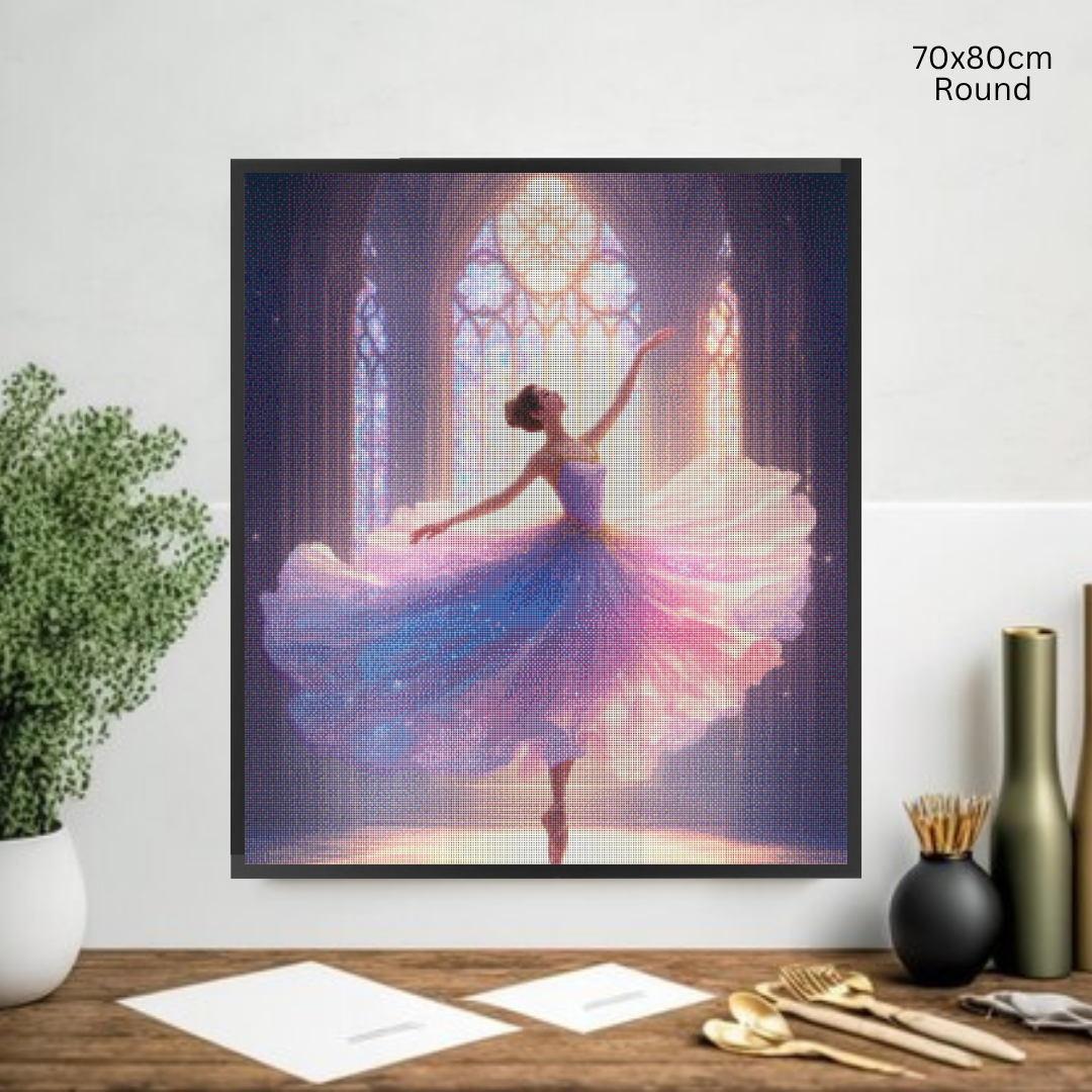 Stained Glass Relevé: Diamond Painting Collection