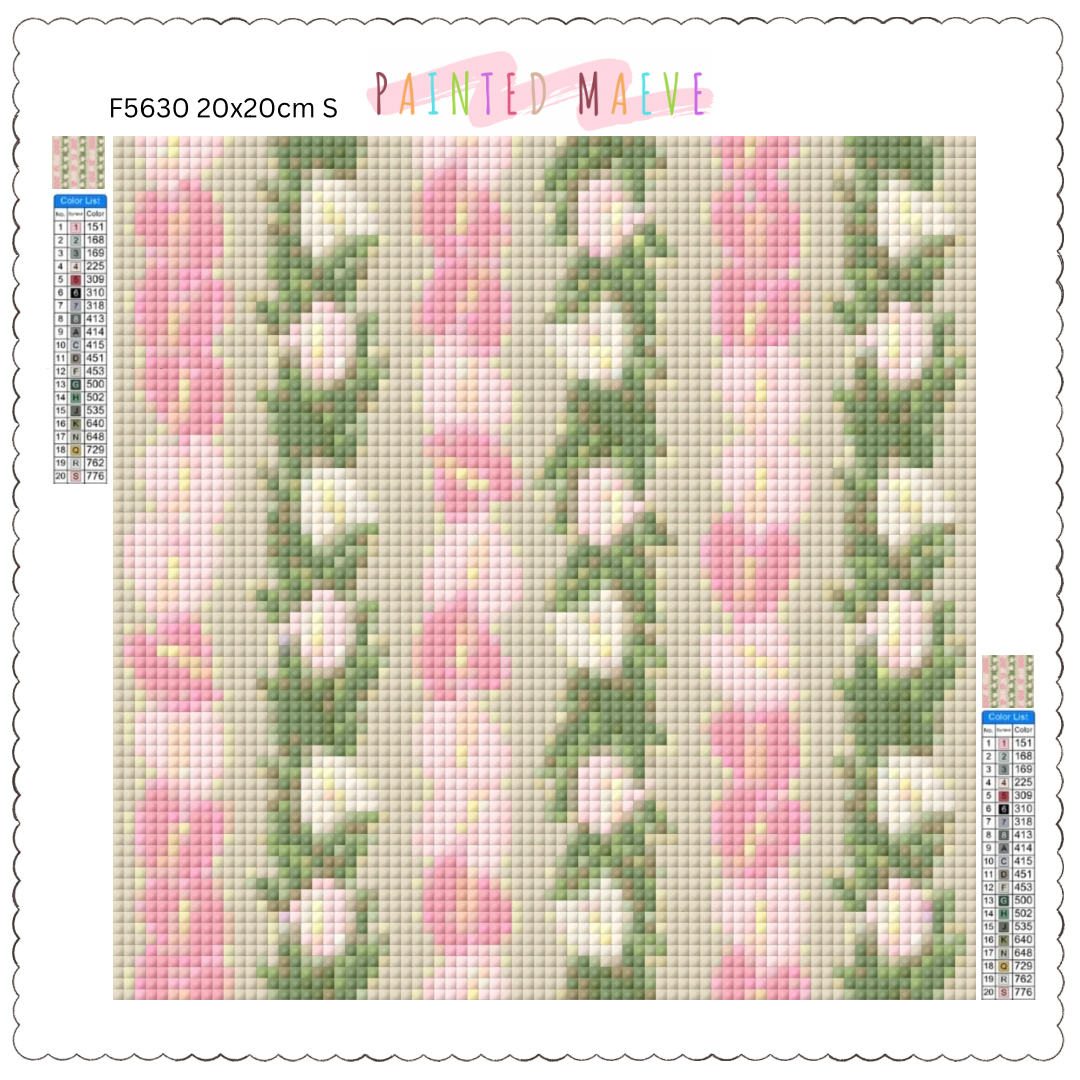 Anthurium Lei: Diamond Painting Collection