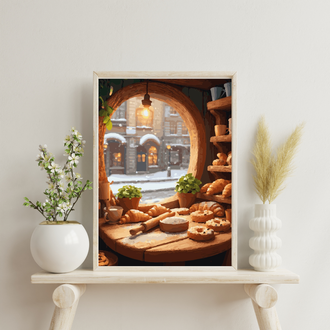 Baking Bliss: Paint-by-Number Collection (24/36/48 colors | No Frame)