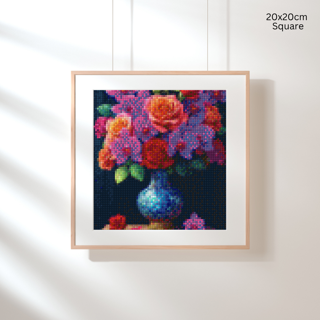 Timeless Bouquet: Diamond Painting Collection