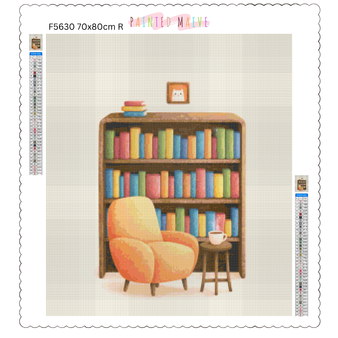Chapters and Comfort: Diamond Painting Collection