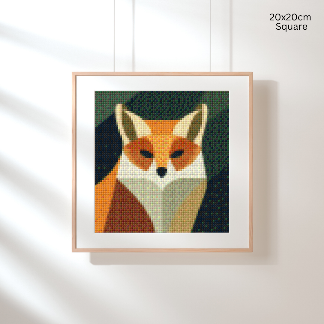 Colors of a Fox: MINI Diamond Painting Collection