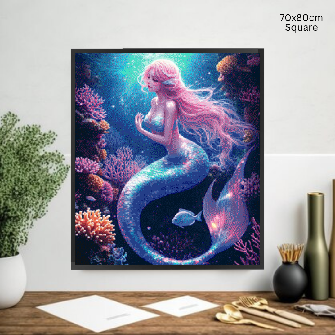 Shimmering Ocean Serenity: Diamond Painting Collection