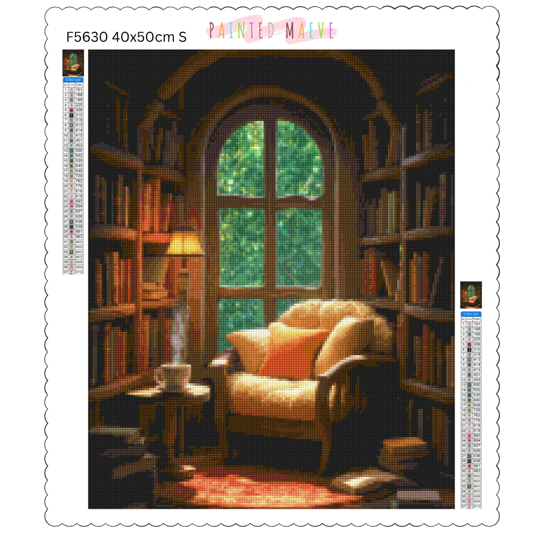 Cozy Corner Escape: Diamond Painting Collection