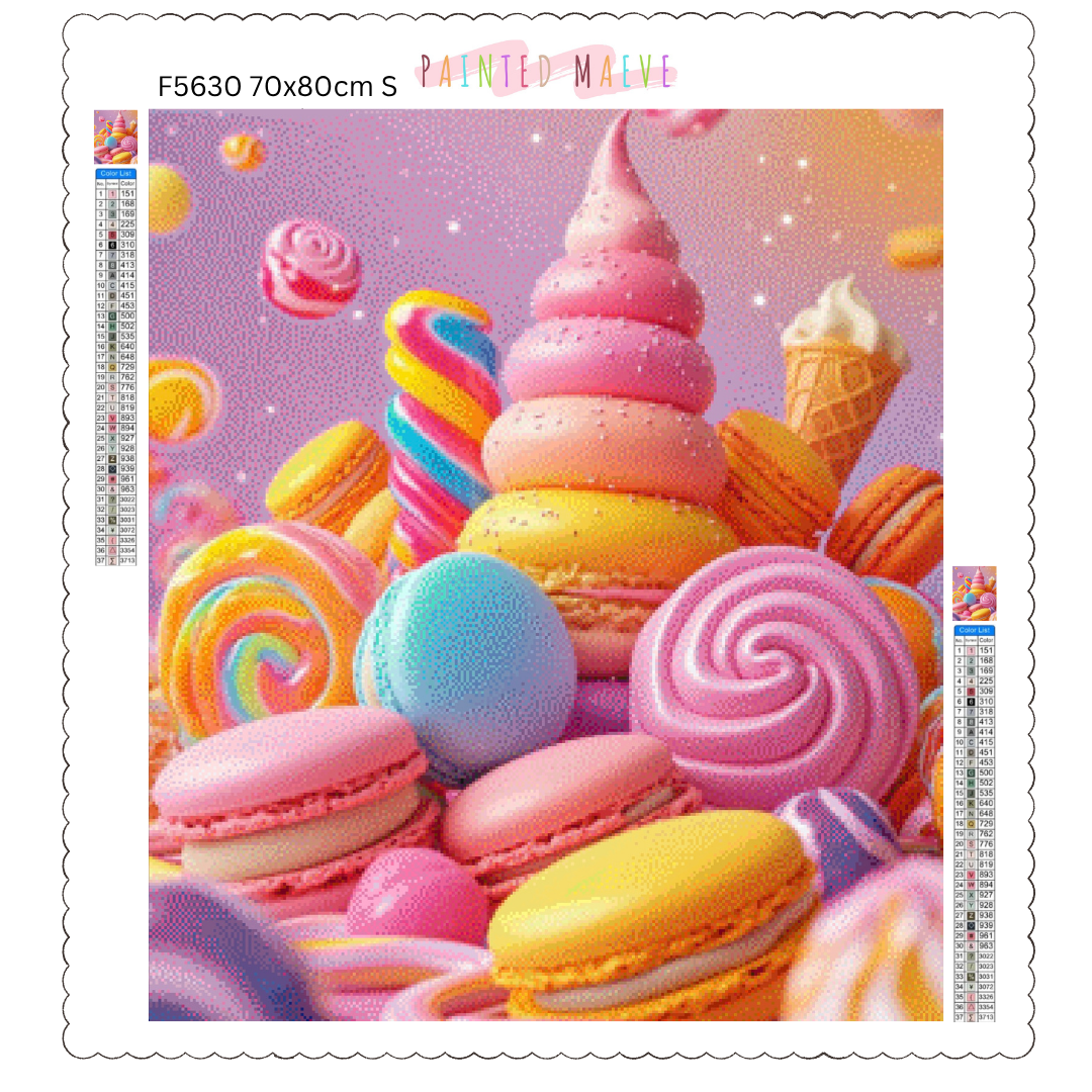 Sweet Treat Mountain: Diamond Painting Collection